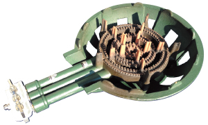 鋳物コンロ　3重